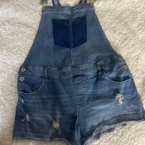 Denim Overalls